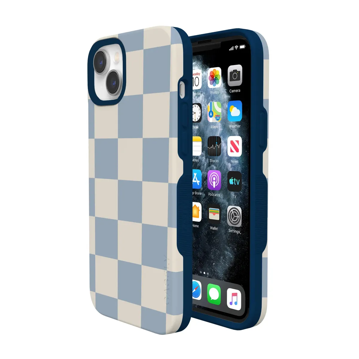 Fit Check | Light Blue Checkerboard Case - Image 51
