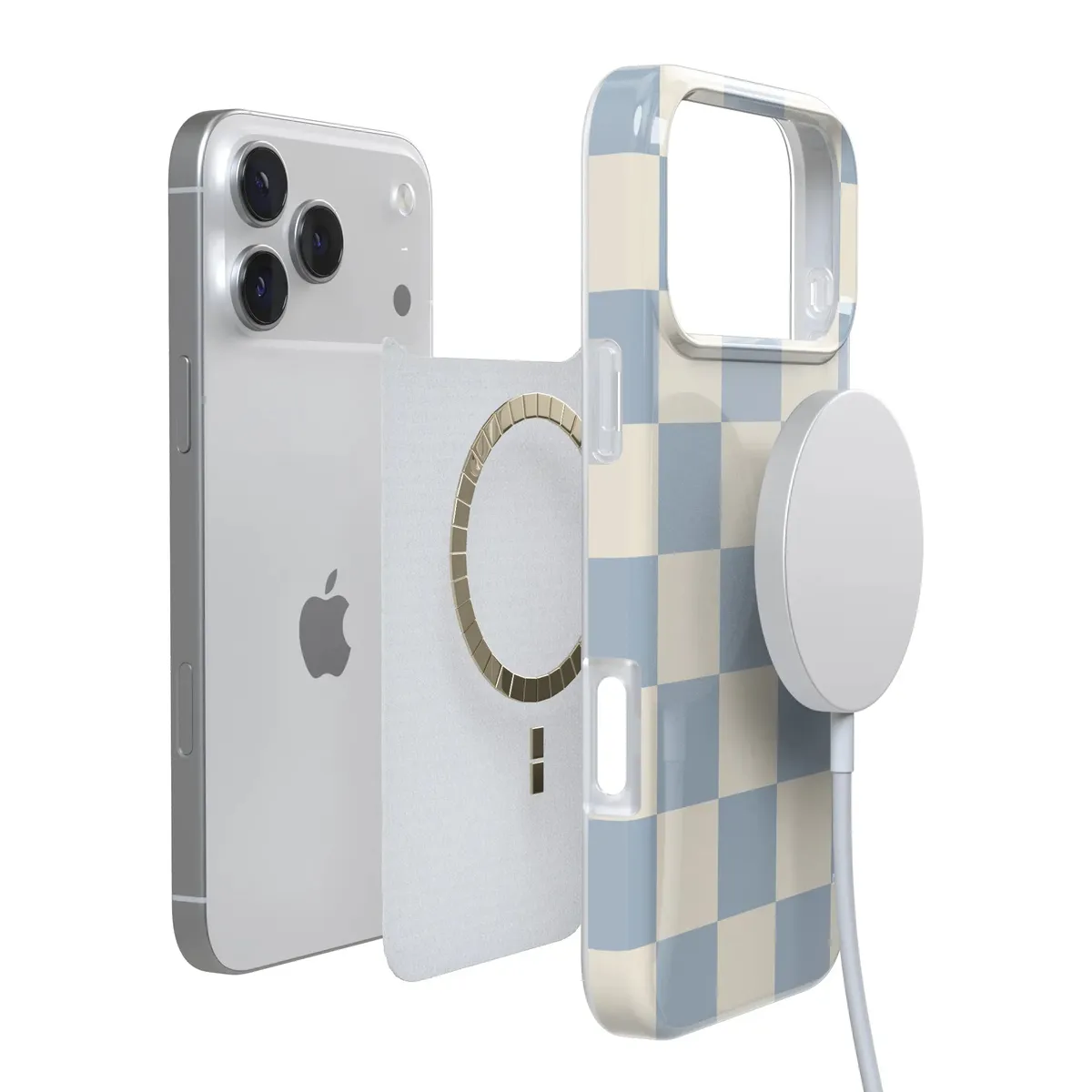 Fit Check | Light Blue Checkerboard Case - Image 84