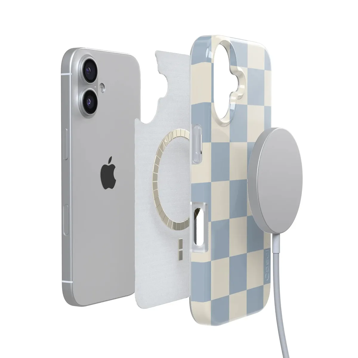 Fit Check | Light Blue Checkerboard Case - Image 94