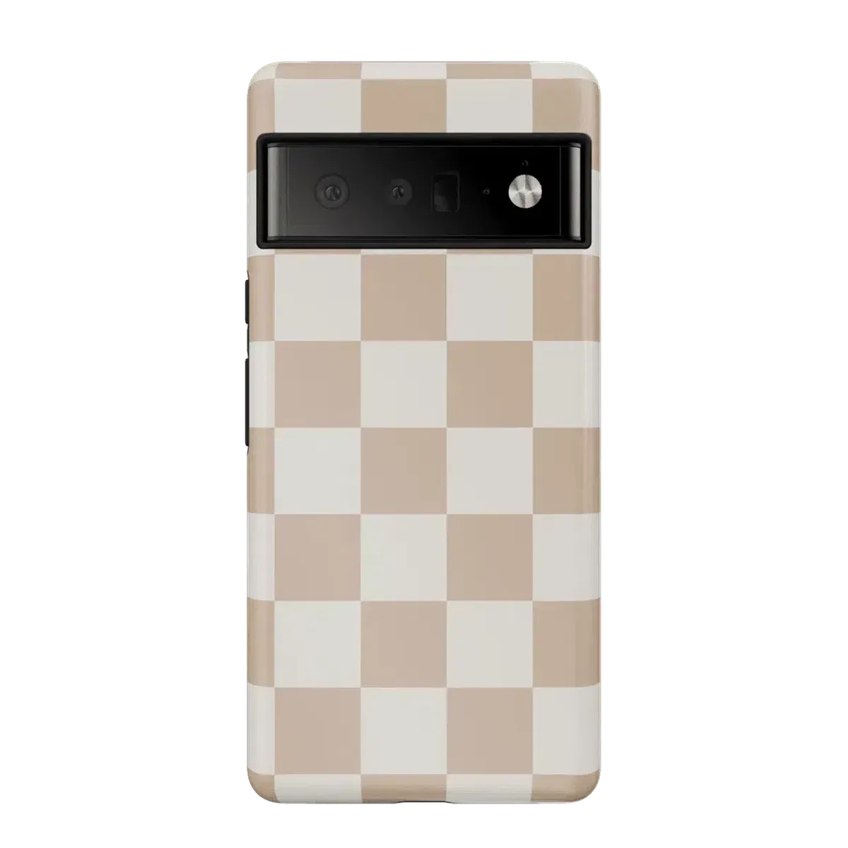 Fit Check | Neutral Checkerboard Google Pixel Case - Image 4