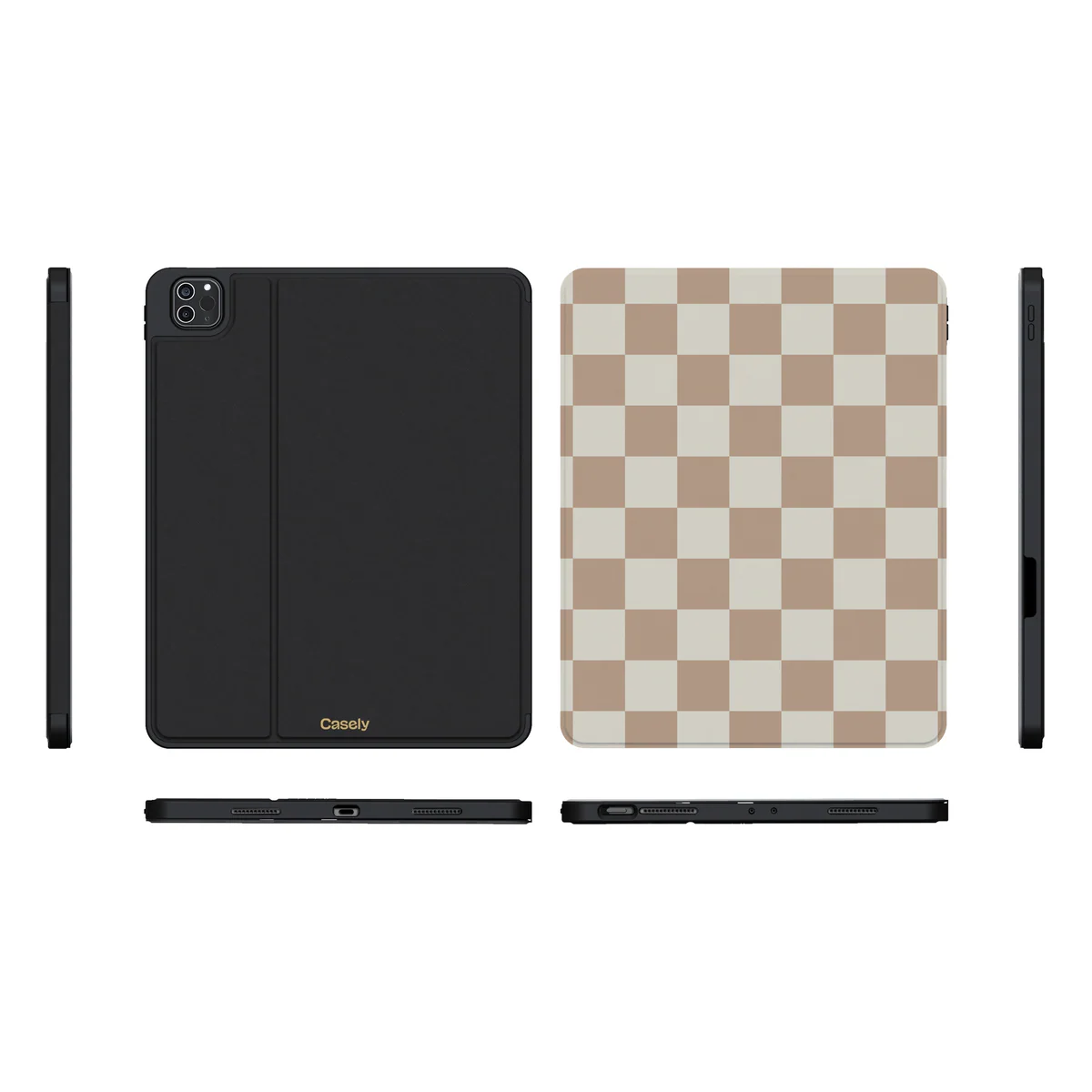Fit Check | Neutral Checkerboard iPad Case - Image 37