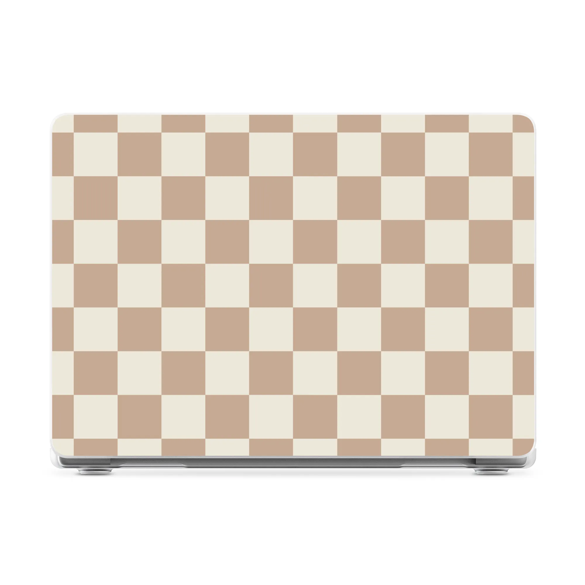 Fit Check | Neutral Checkerboard Laptop Shell - Image 7