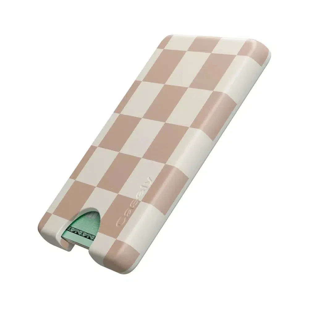 Fit Check | Neutral Checkerboard MagWallet - Image 3
