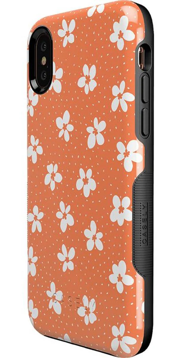 Flower My World | Burnt Orange Floral Case - Image 47