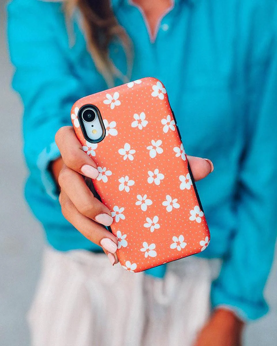 Flower My World | Burnt Orange Floral Case - Image 50