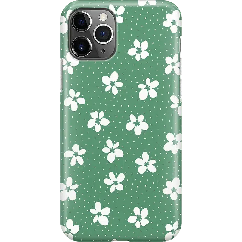 Flower My World | Jade Green Floral Case - Image 13