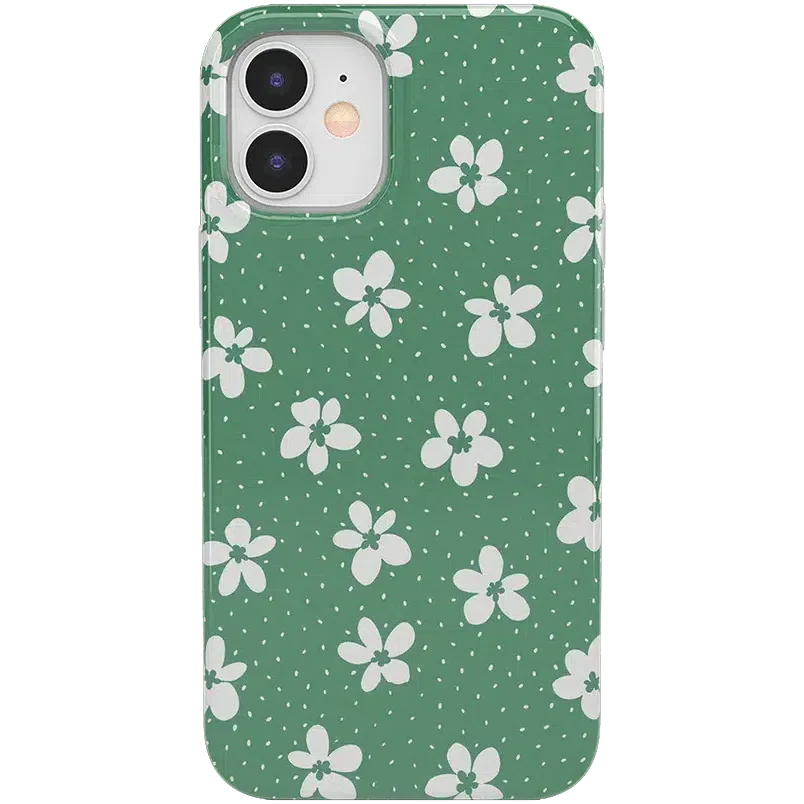 Flower My World | Jade Green Floral Case - Image 19