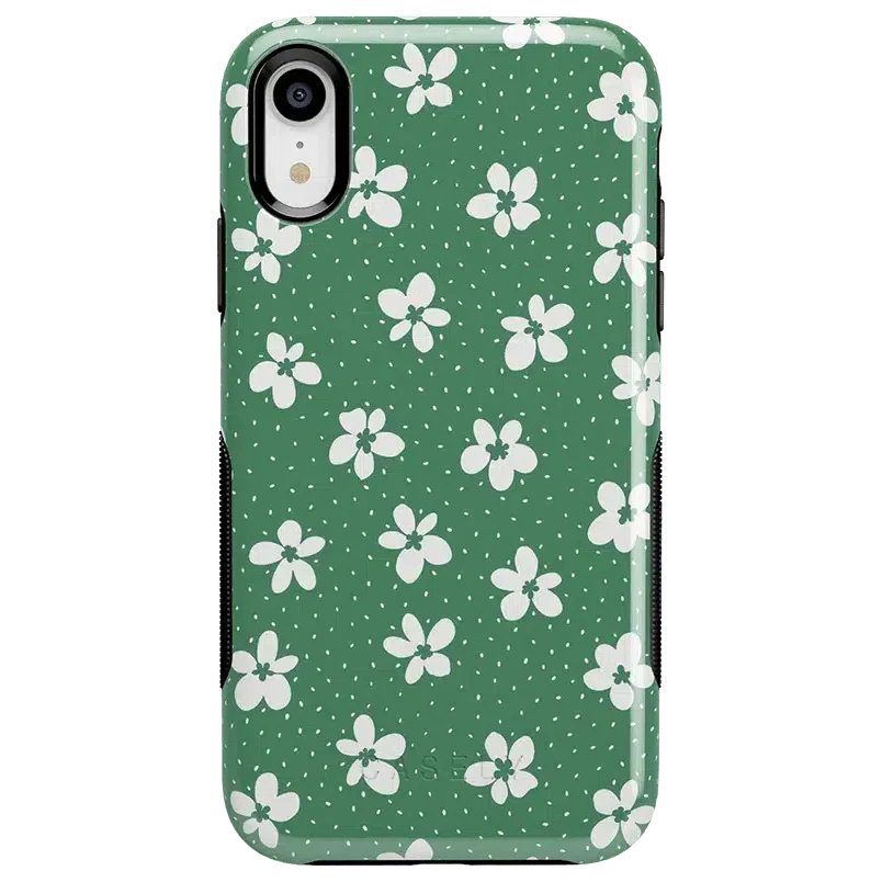 Flower My World | Jade Green Floral Case - Image 31