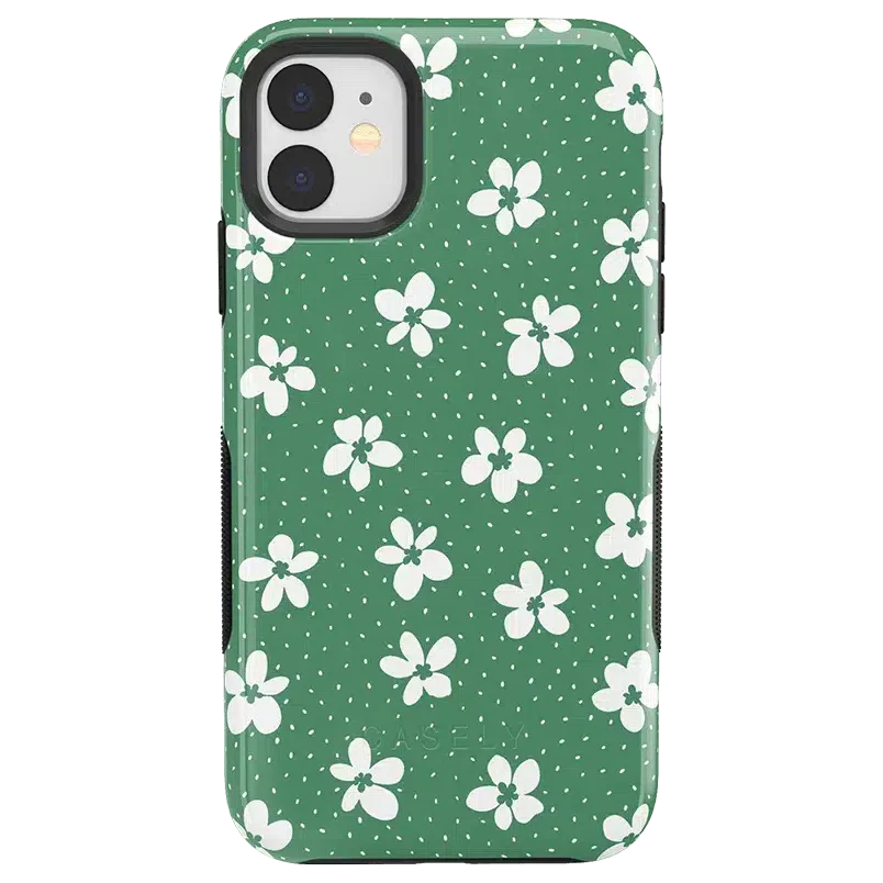 Flower My World | Jade Green Floral Case - Image 37