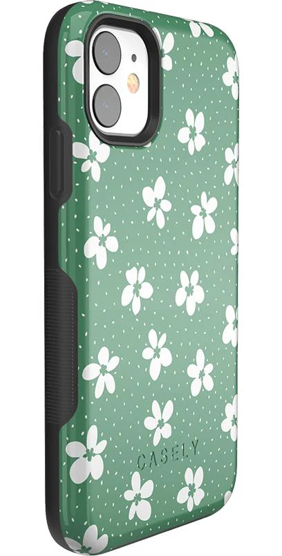 Flower My World | Jade Green Floral Case - Image 38
