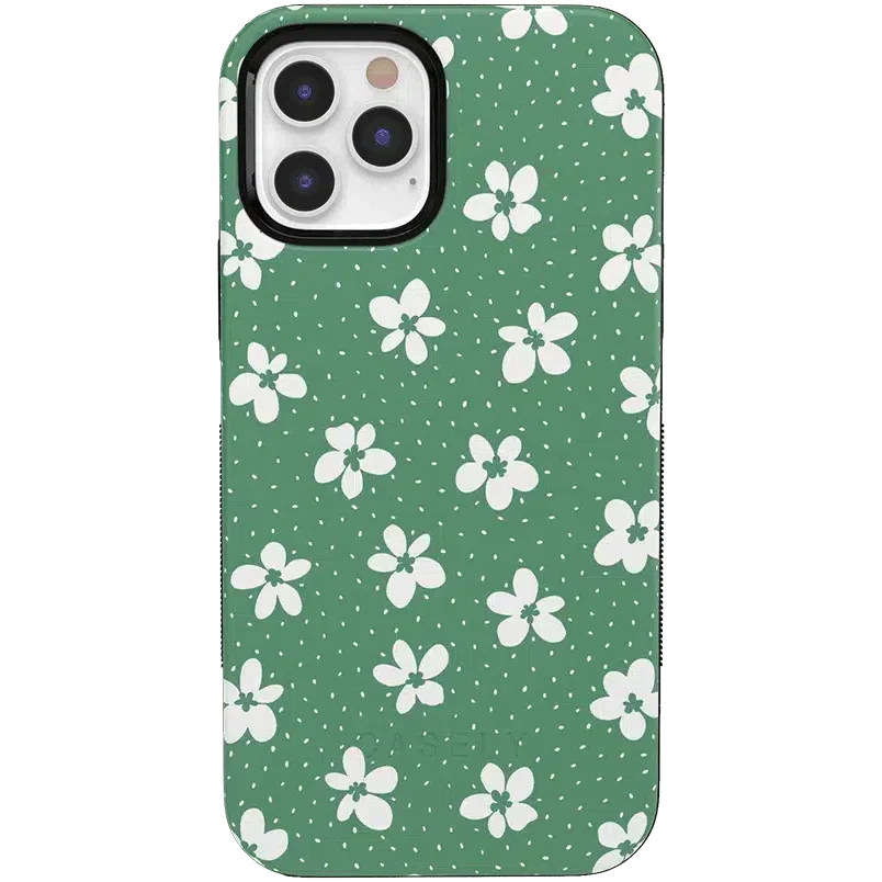 Flower My World | Jade Green Floral Case - Image 43