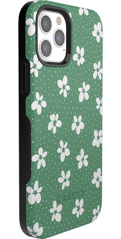 Flower My World | Jade Green Floral Case - Image 44