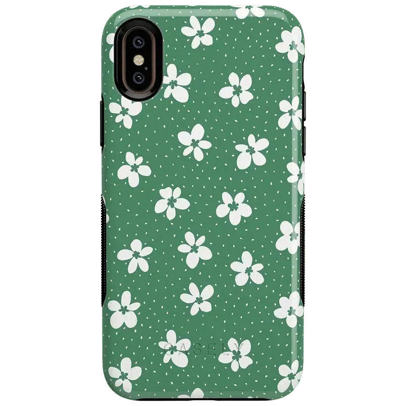 Flower My World | Jade Green Floral Case - Image 46
