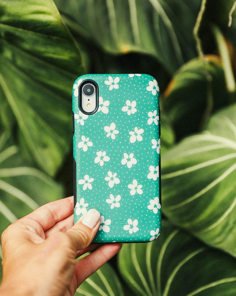 Flower My World | Jade Green Floral Case - Image 52