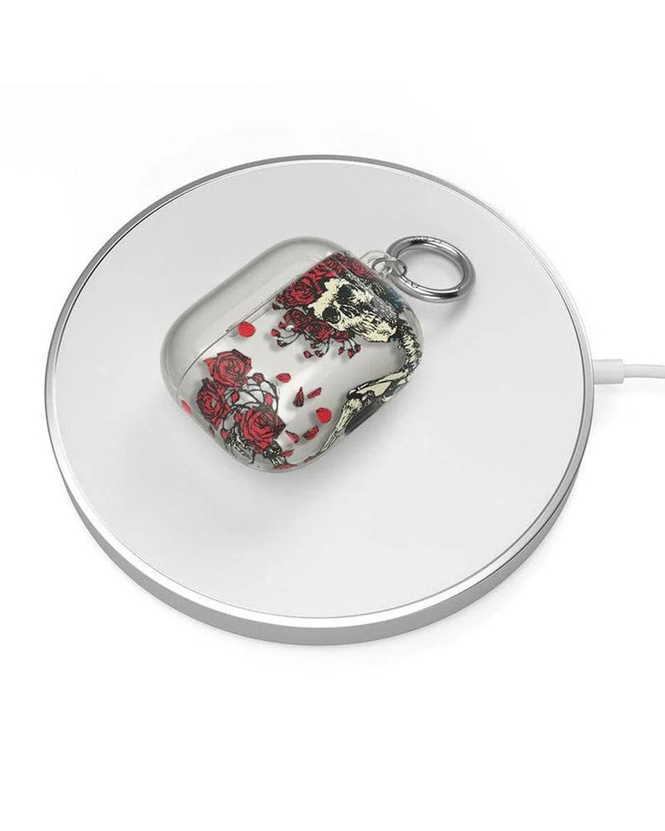 Forever Grateful | Grateful Dead Skeleton Floral AirPods Case - Image 11