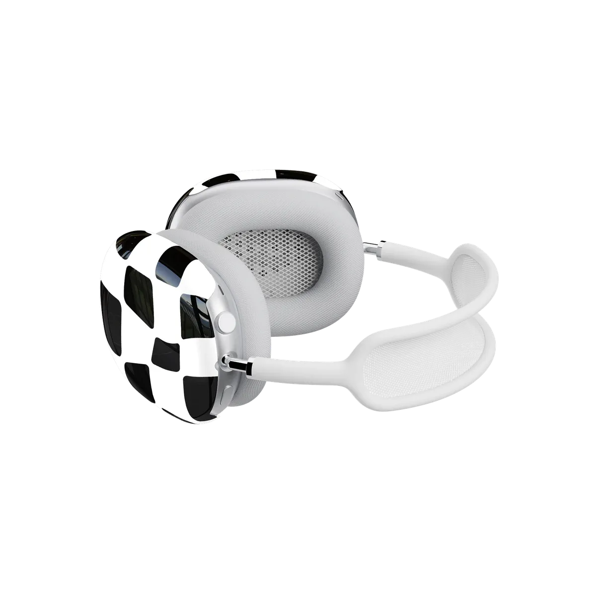 Funky Checkerboard | High Contrast Design AirPods Max Case - Image 5
