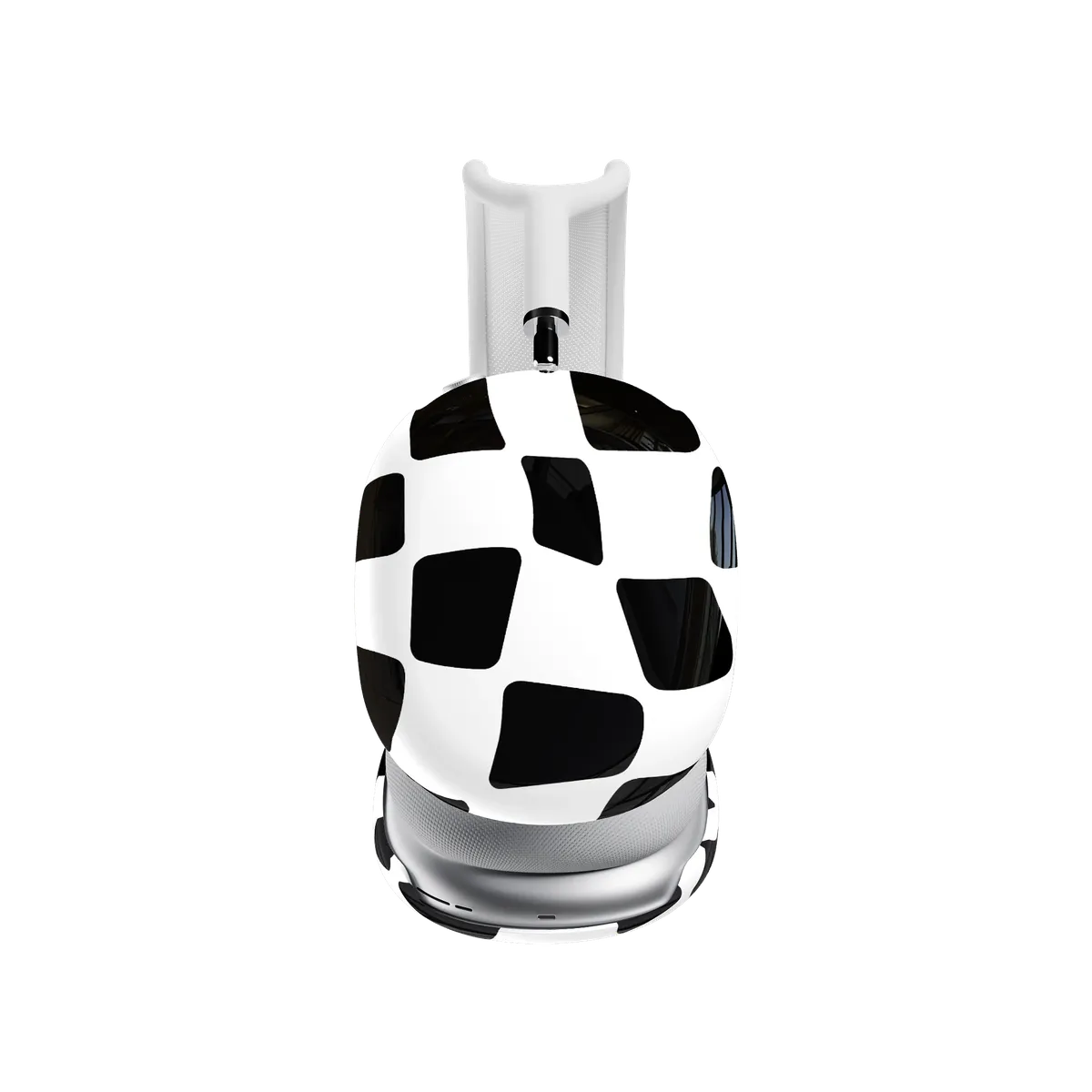 Funky Checkerboard | High Contrast Design AirPods Max Case - Image 6