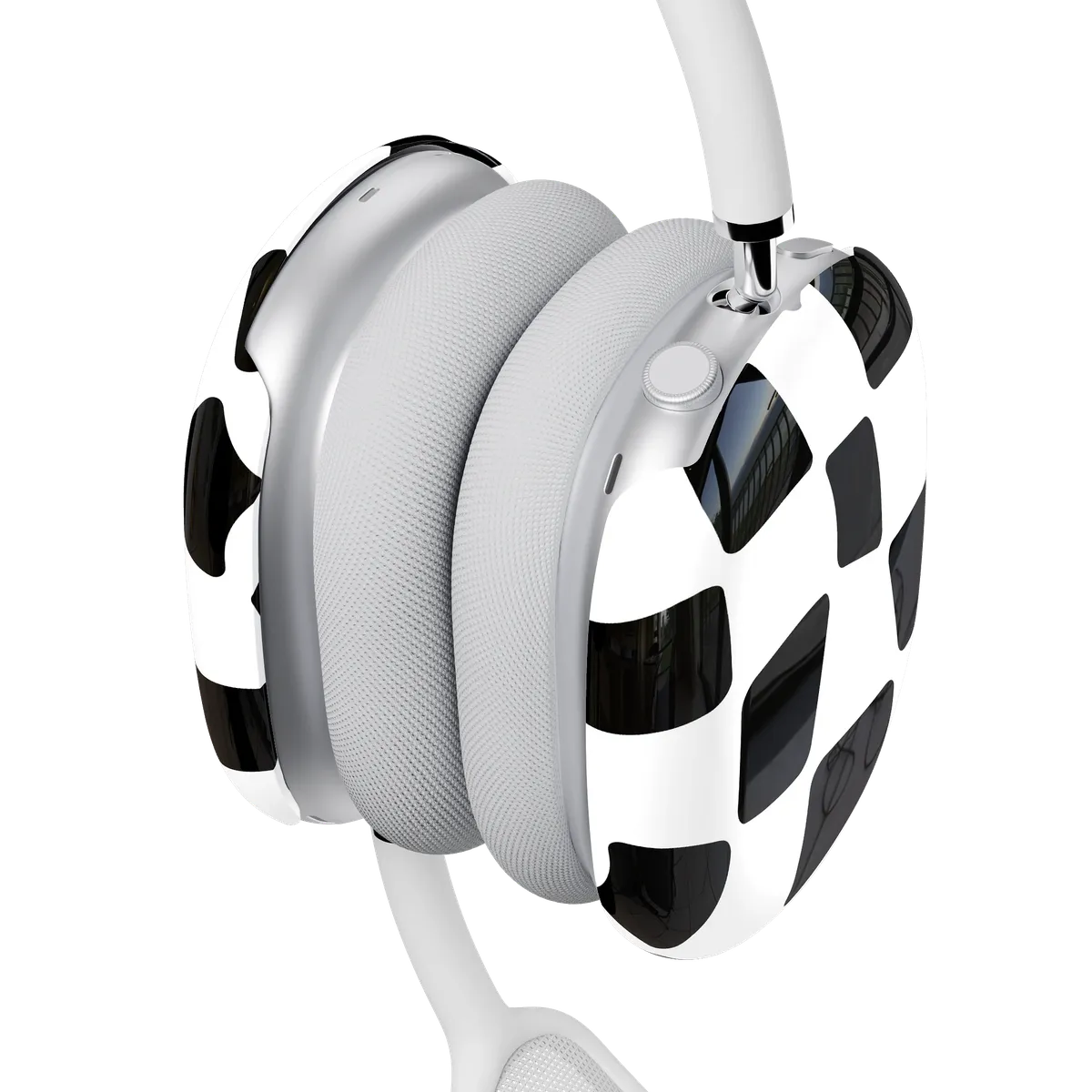 Funky Checkerboard | High Contrast Design AirPods Max Case - Image 7