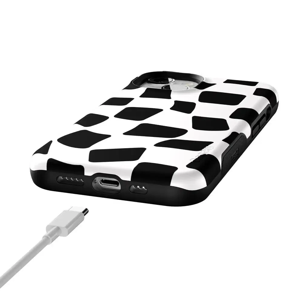 Funky Checkerboard | High Contrast Design Case - Image 101