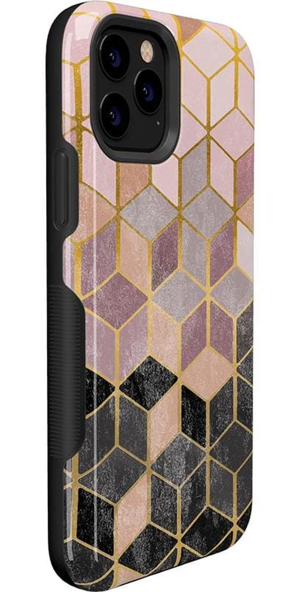 Stepping Up | Geo Rose Gold Marble Case - Image 41
