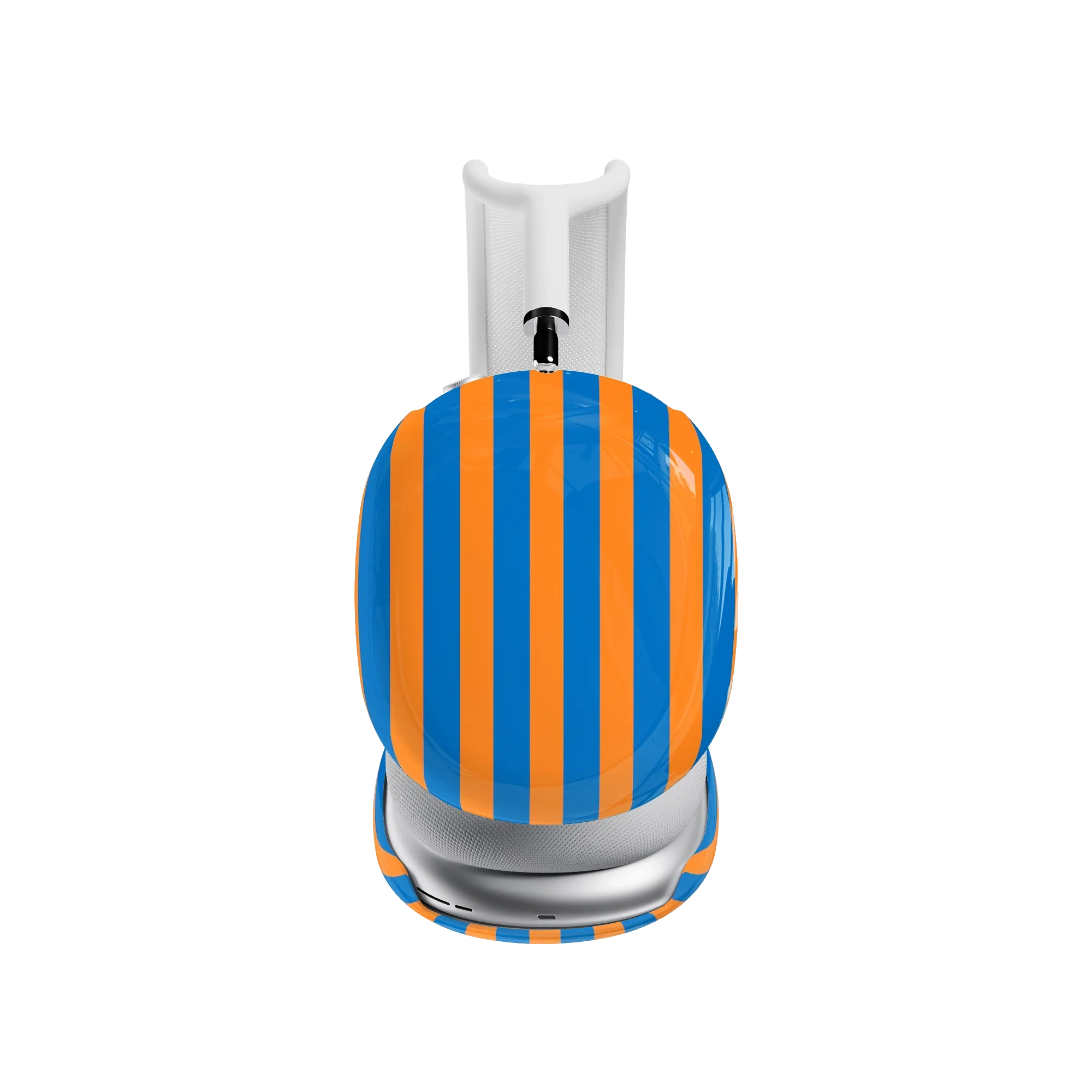 Go New York | Blue & Orange Stripes AirPods Max Case - Image 6
