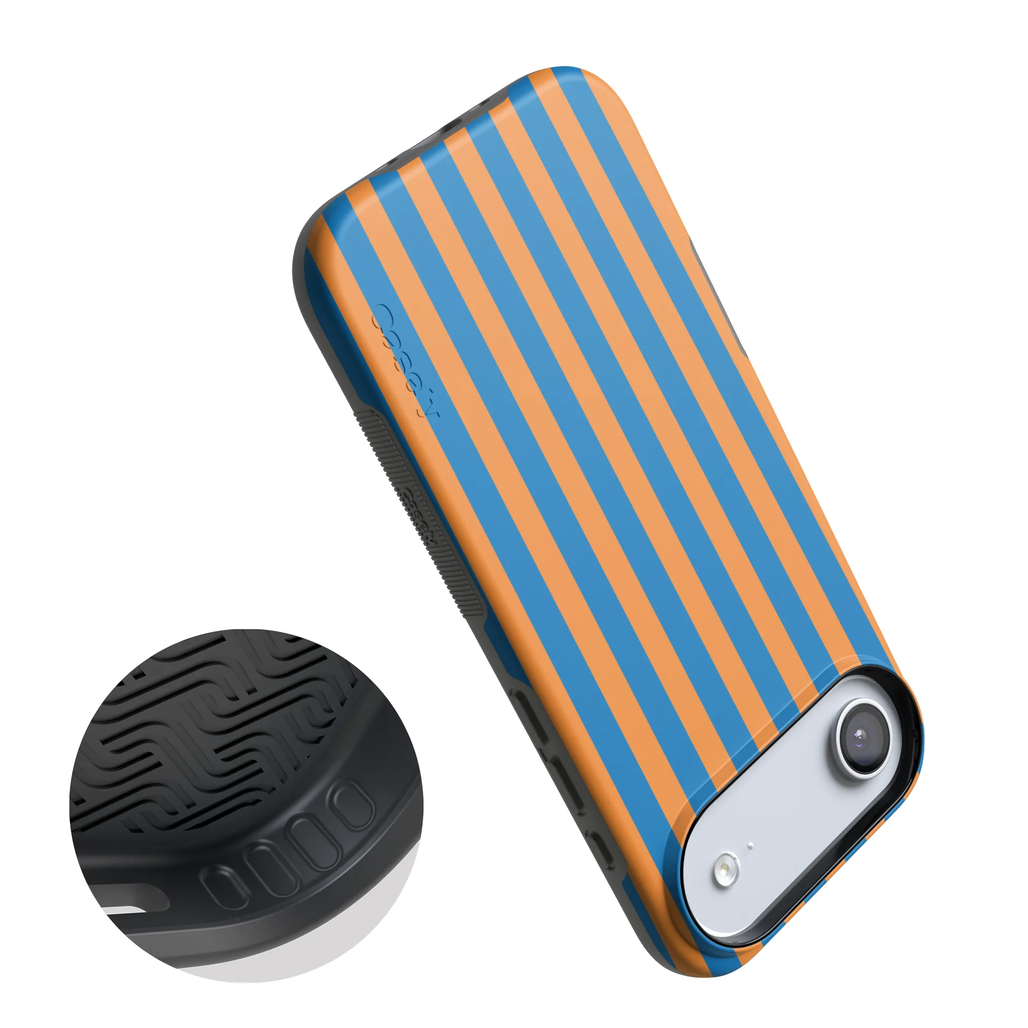 Go New York | Blue & Orange Stripes Case - Image 13