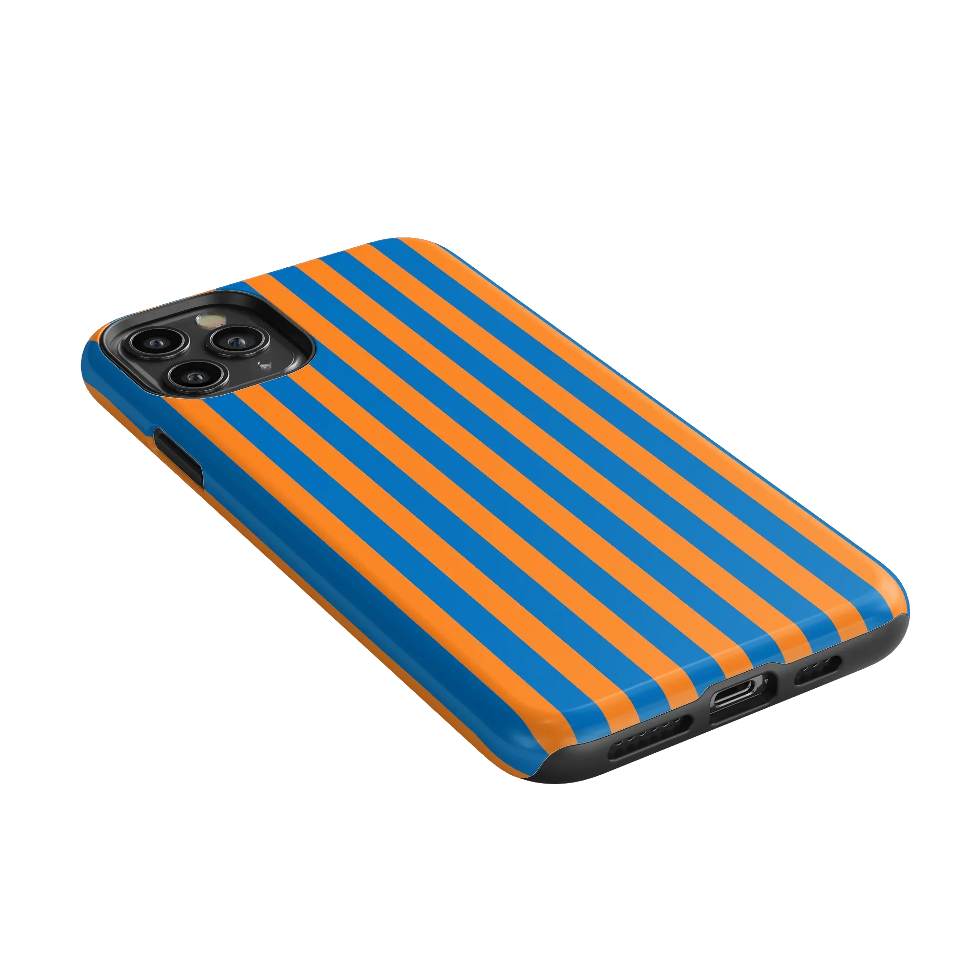 Go New York | Blue & Orange Stripes Case - Image 138