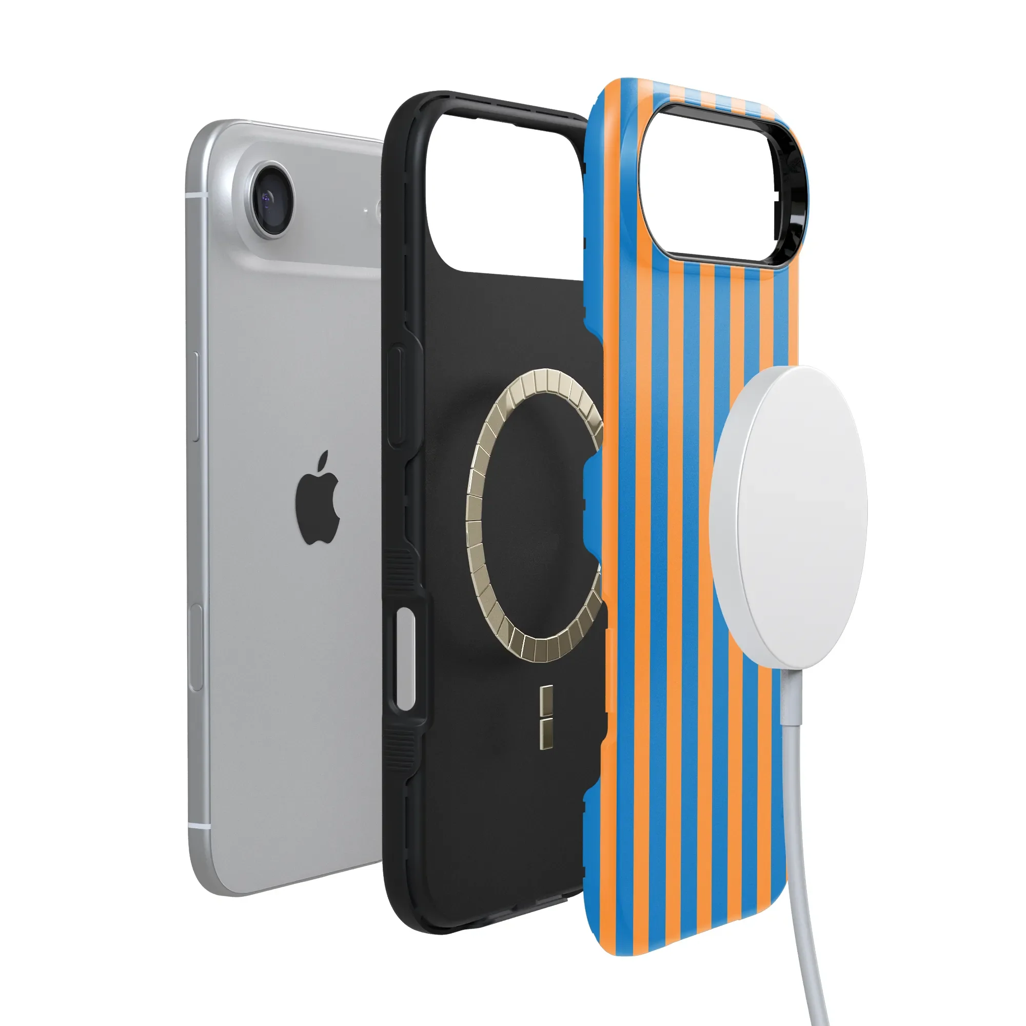 Go New York | Blue & Orange Stripes Case - Image 14