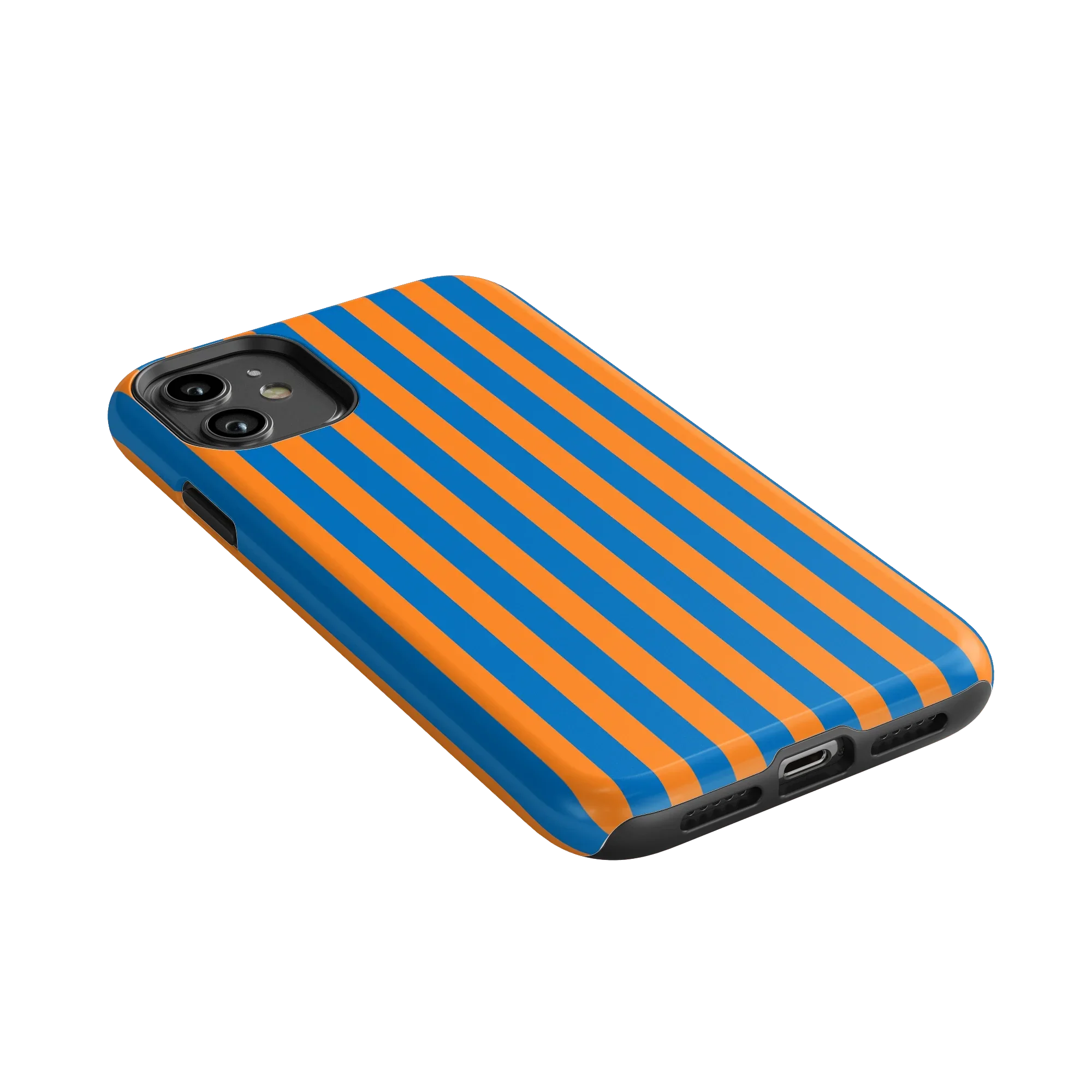 Go New York | Blue & Orange Stripes Case - Image 140