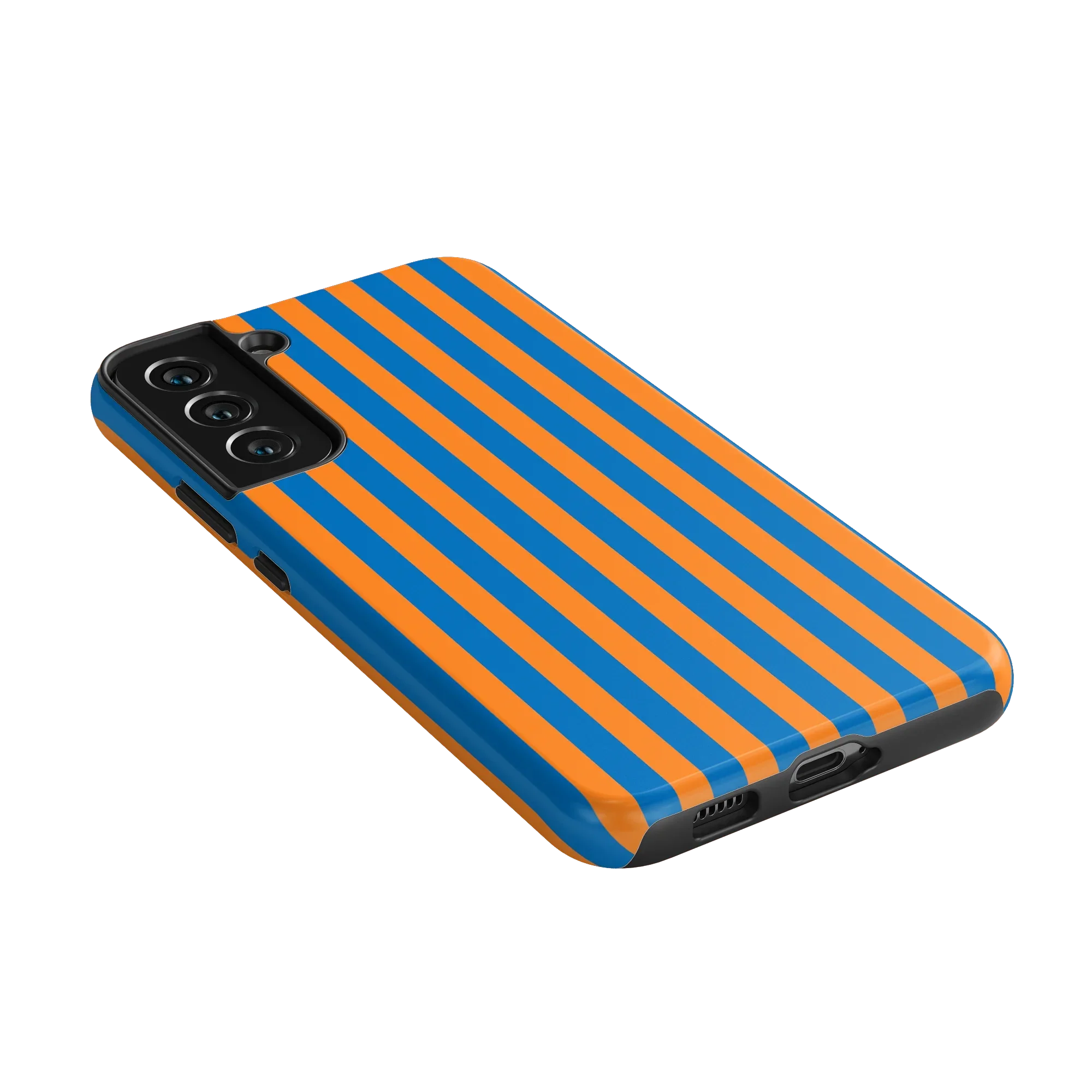 Go New York | Blue & Orange Stripes Case - Image 159