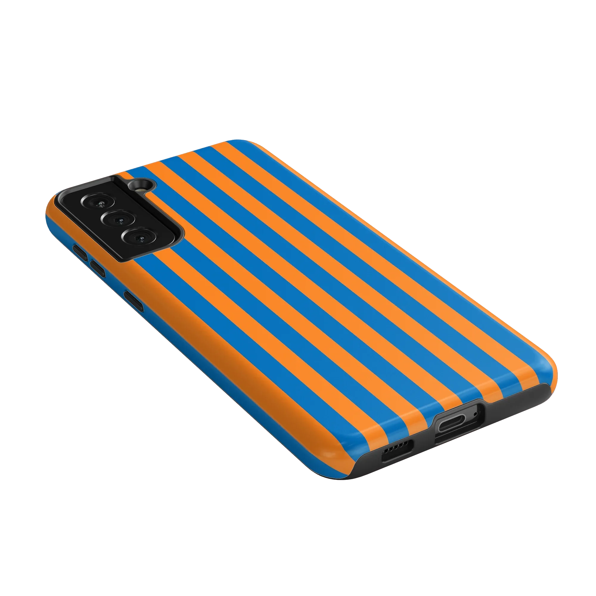 Go New York | Blue & Orange Stripes Case - Image 165