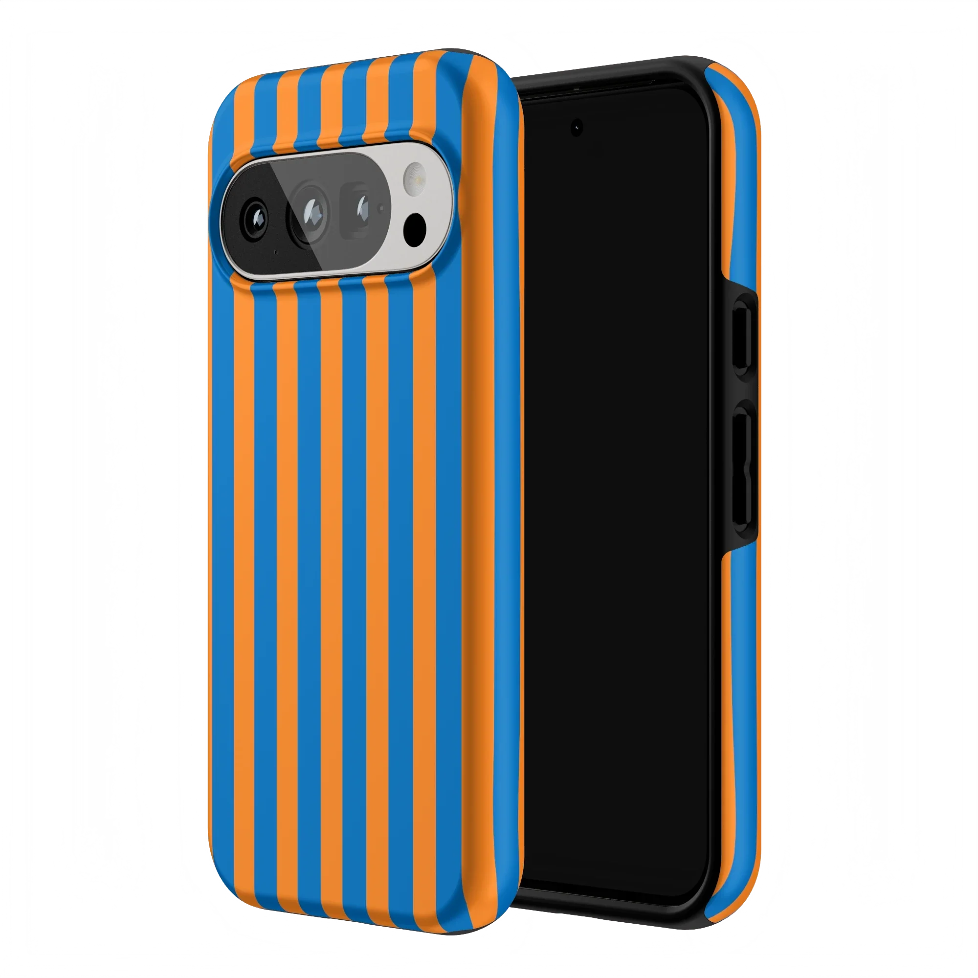 Go New York | Blue & Orange Stripes Case - Image 174