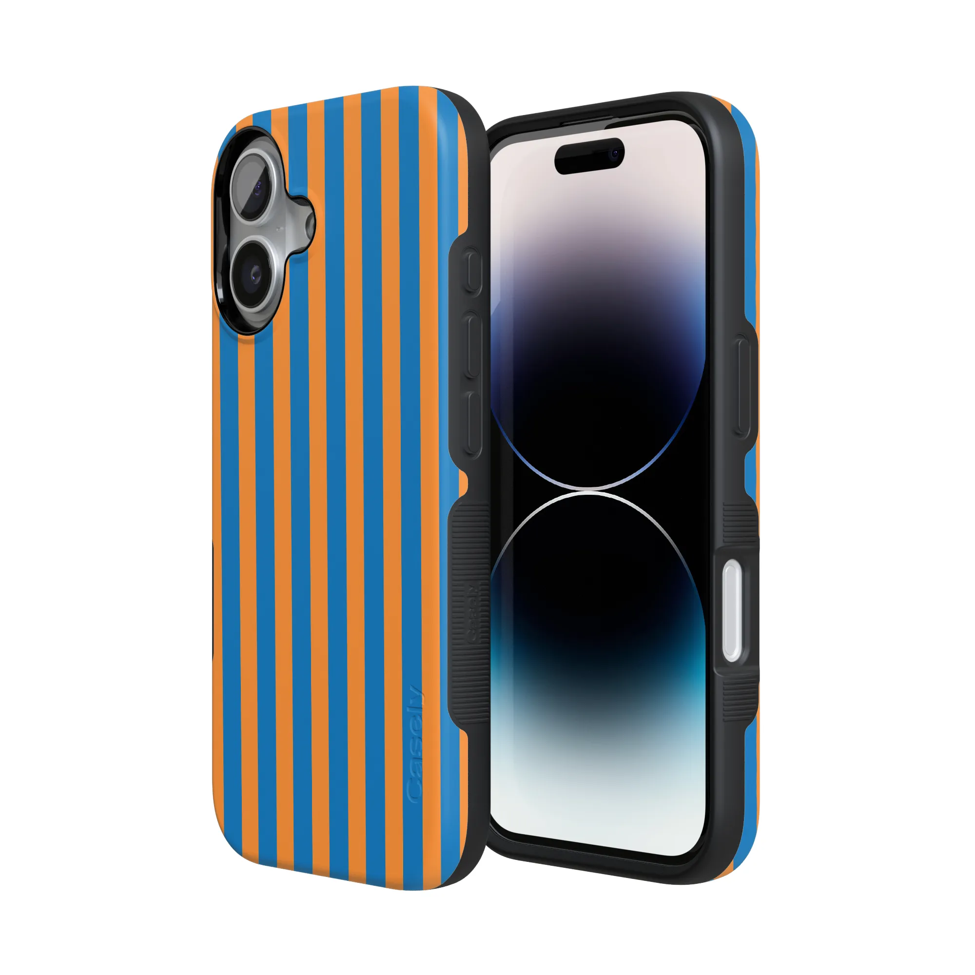Go New York | Blue & Orange Stripes Case - Image 20
