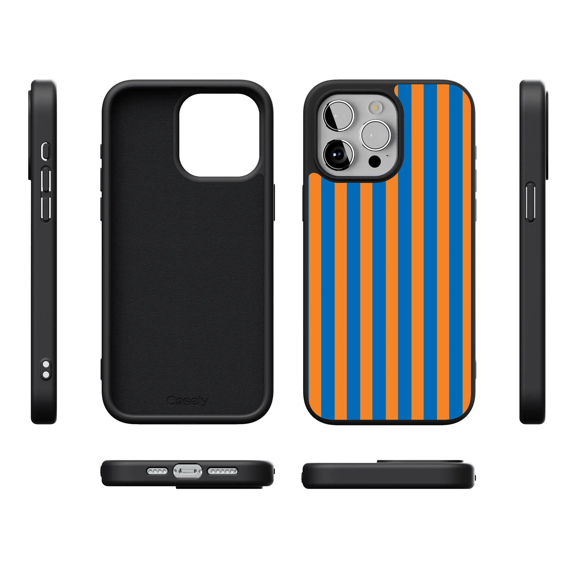 Go New York | Blue & Orange Stripes Case - Image 223