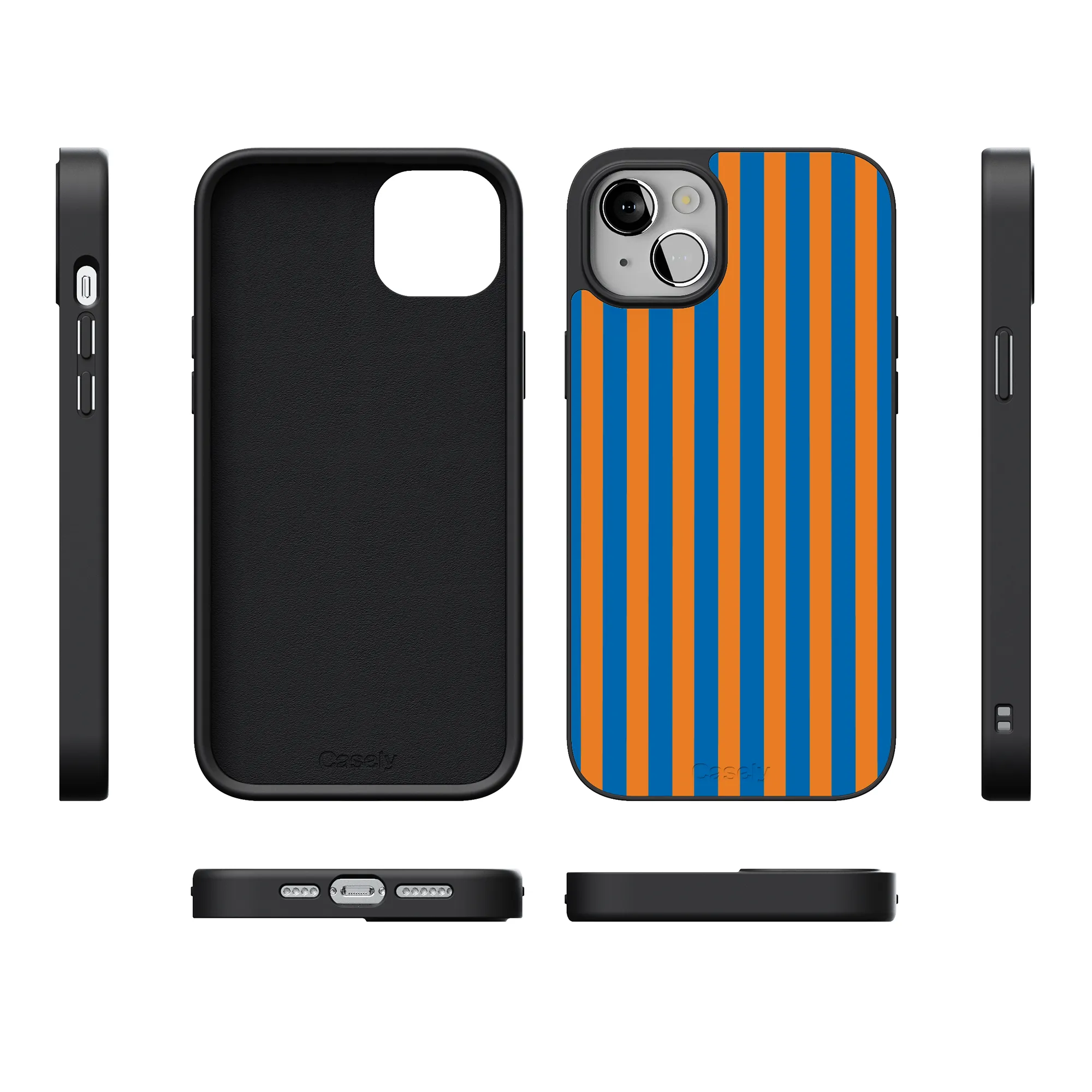 Go New York | Blue & Orange Stripes Case - Image 229