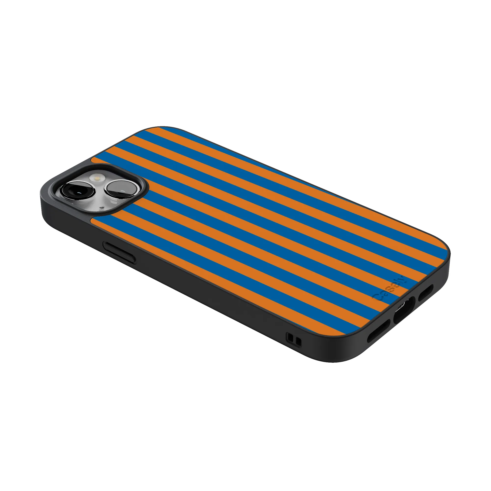 Go New York | Blue & Orange Stripes Case - Image 237