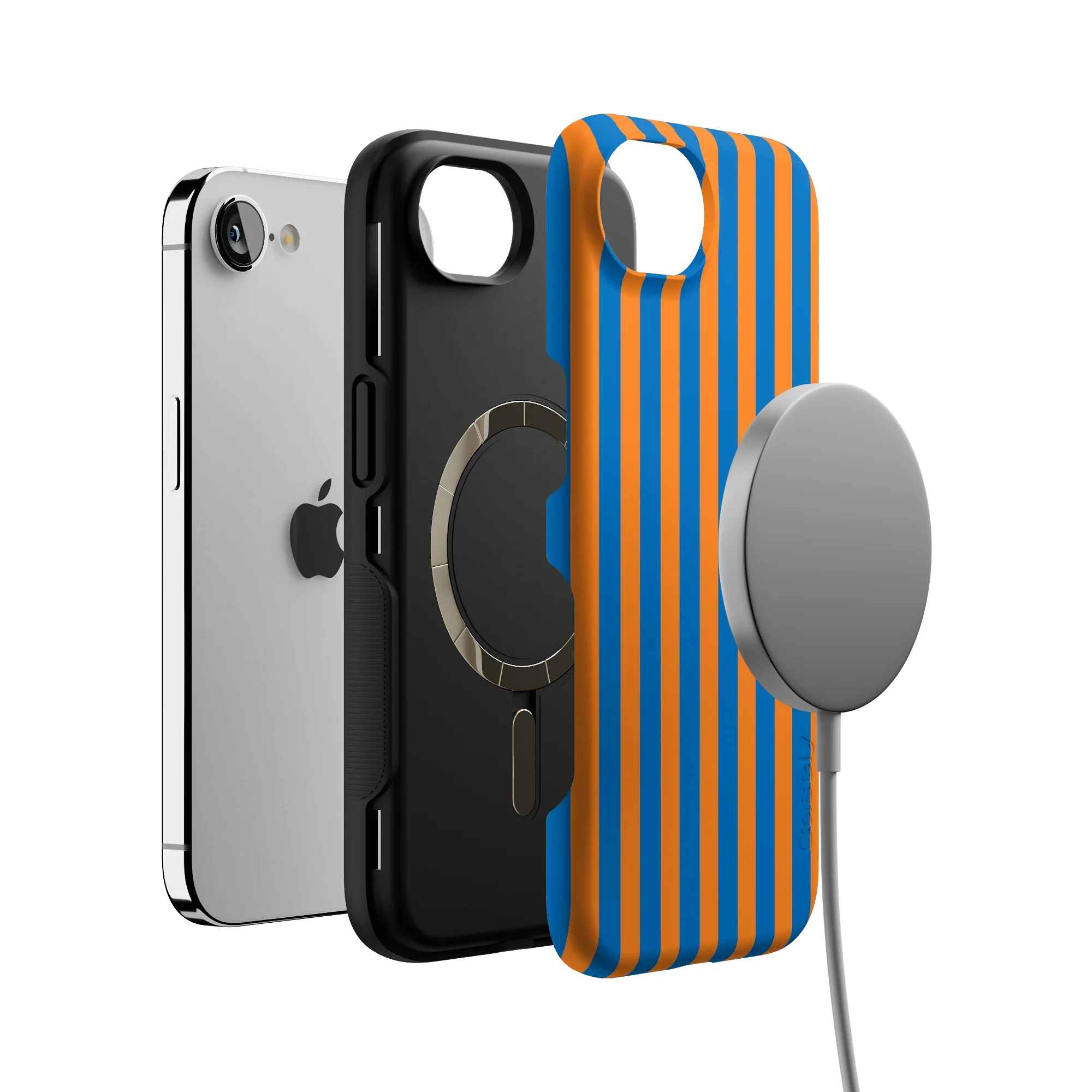Go New York | Blue & Orange Stripes Case - Image 38