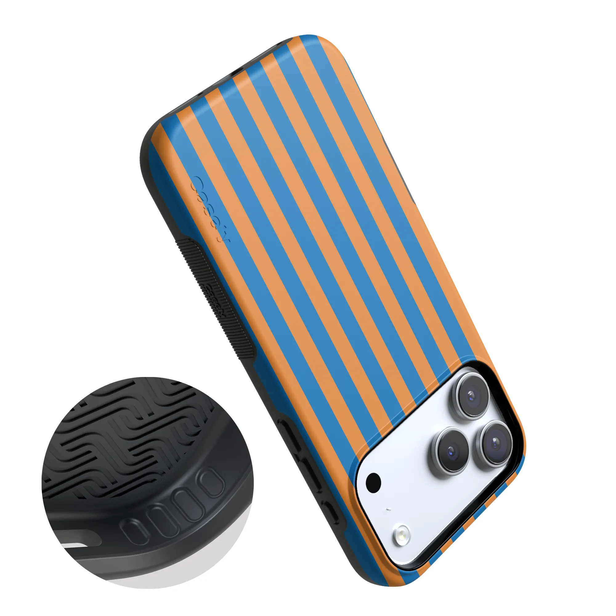 Go New York | Blue & Orange Stripes Case - Image 4