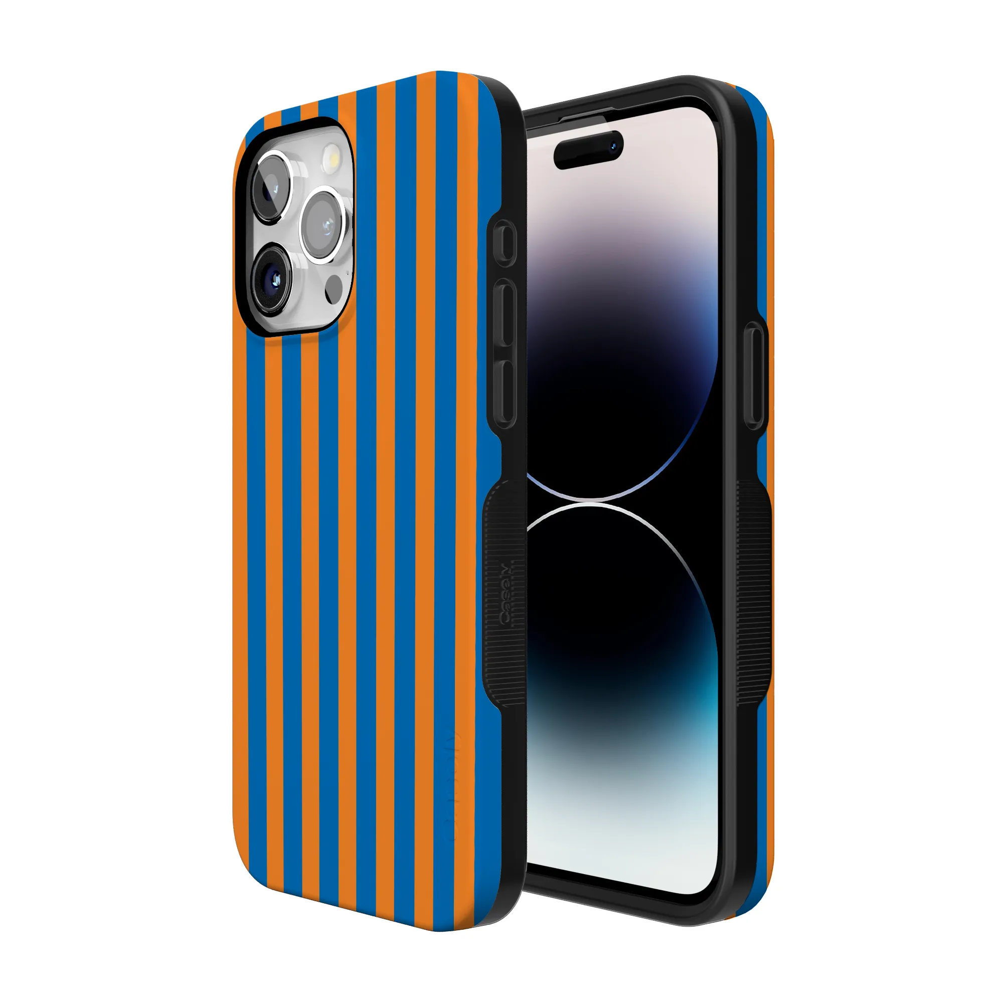 Go New York | Blue & Orange Stripes Case - Image 40