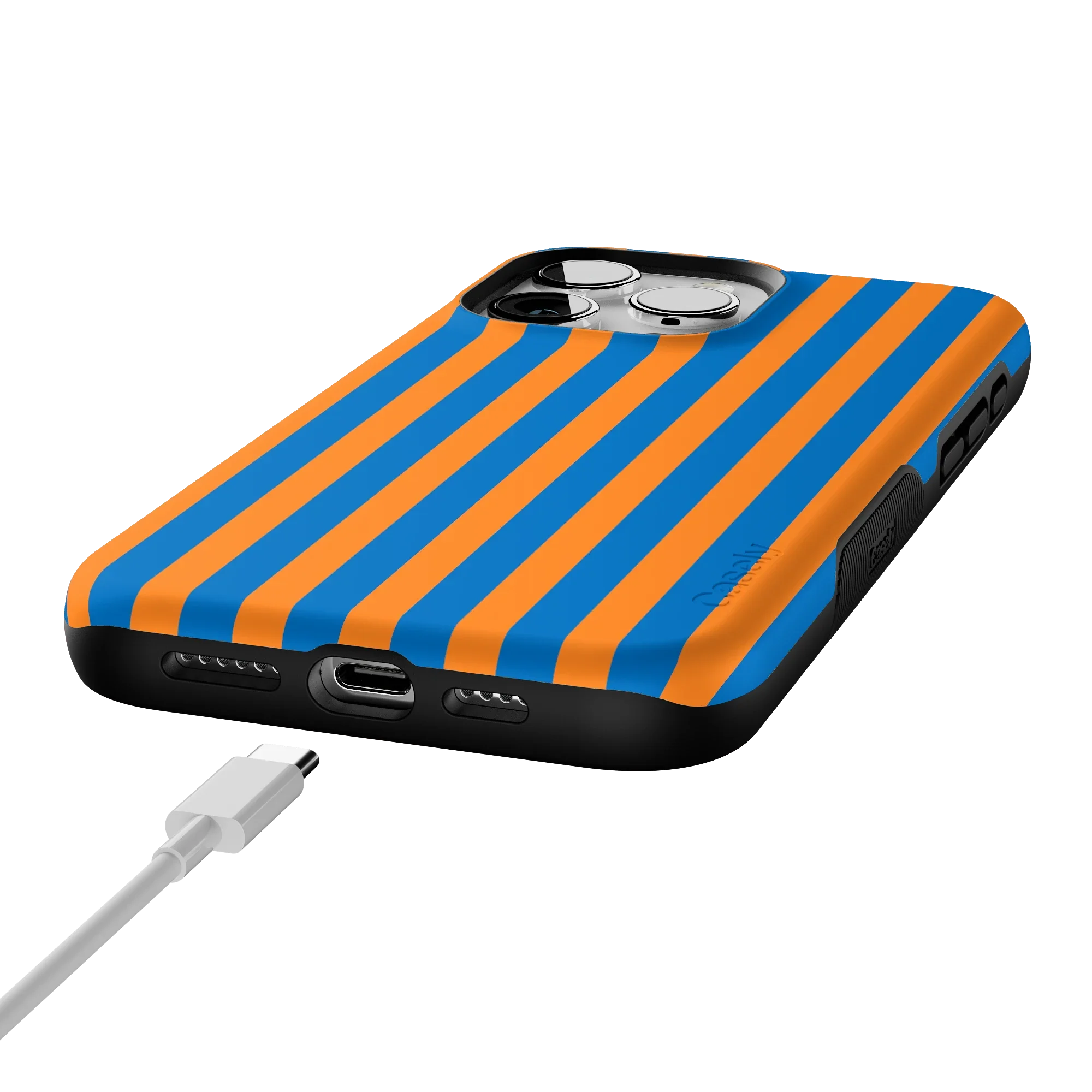 Go New York | Blue & Orange Stripes Case - Image 54