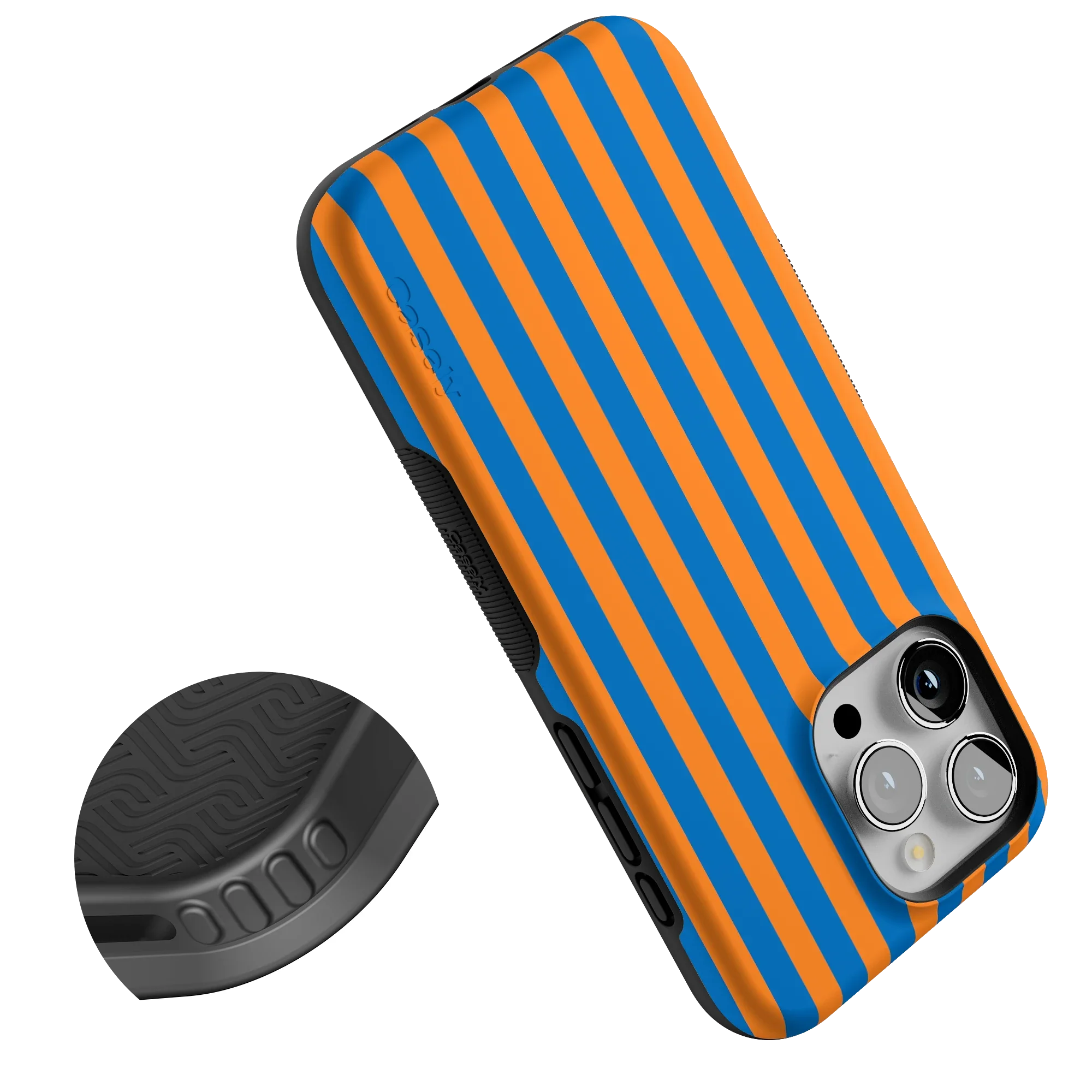 Go New York | Blue & Orange Stripes Case - Image 57