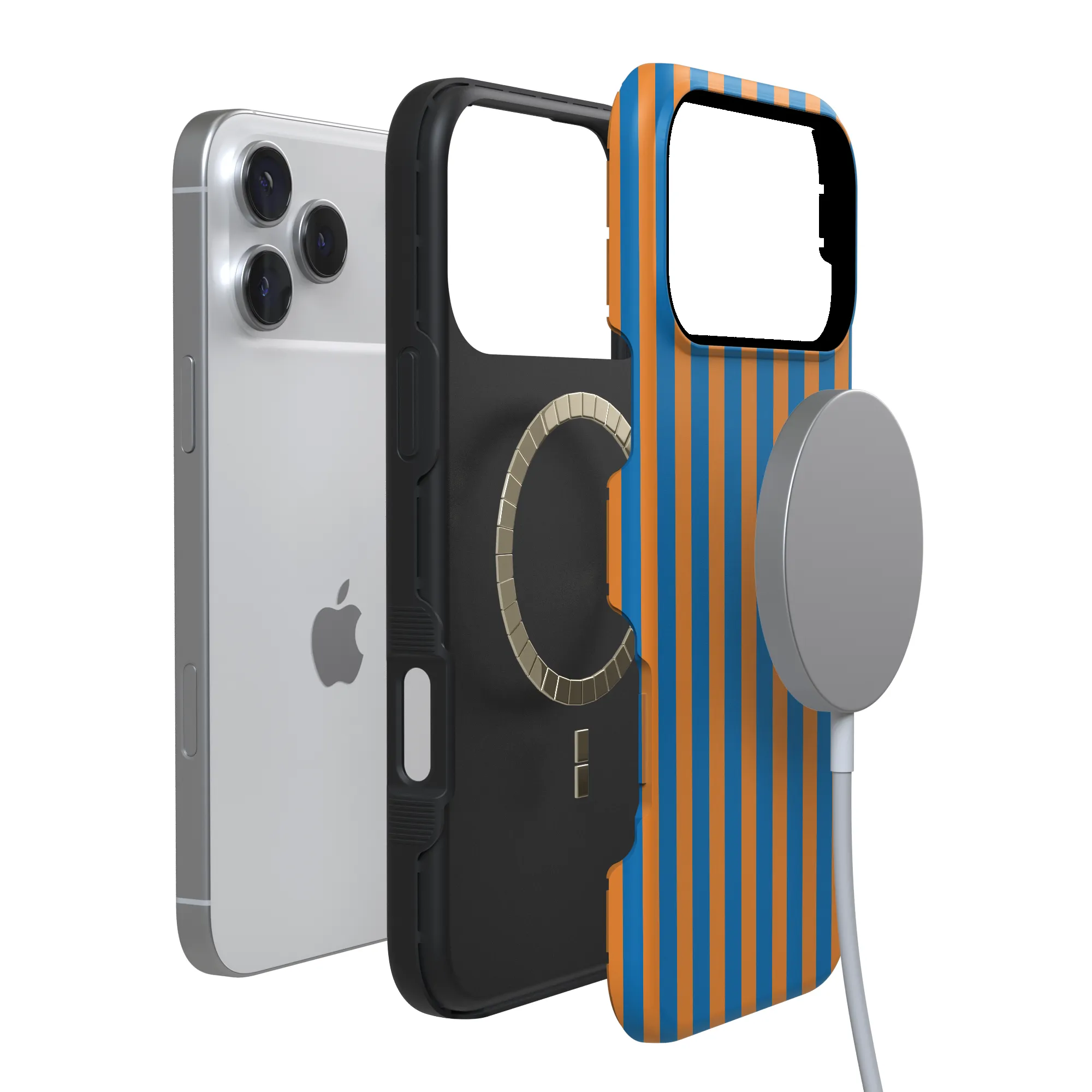 Go New York | Blue & Orange Stripes Case - Image 6