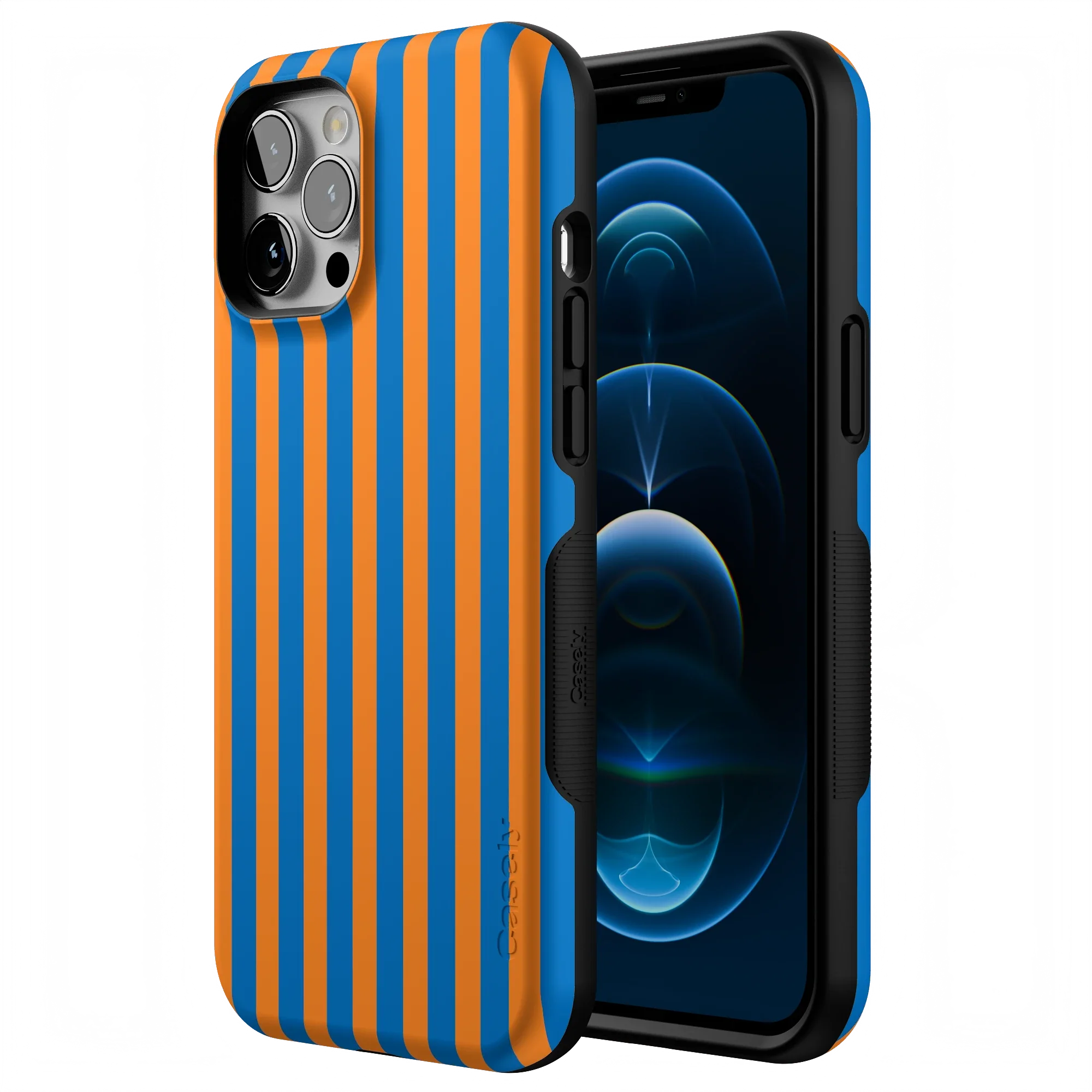 Go New York | Blue & Orange Stripes Case - Image 60