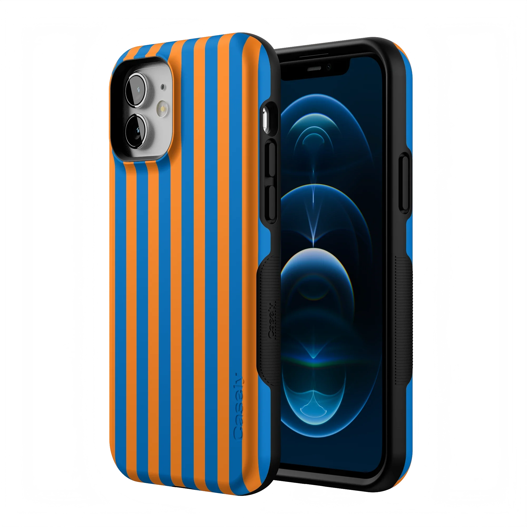 Go New York | Blue & Orange Stripes Case - Image 70