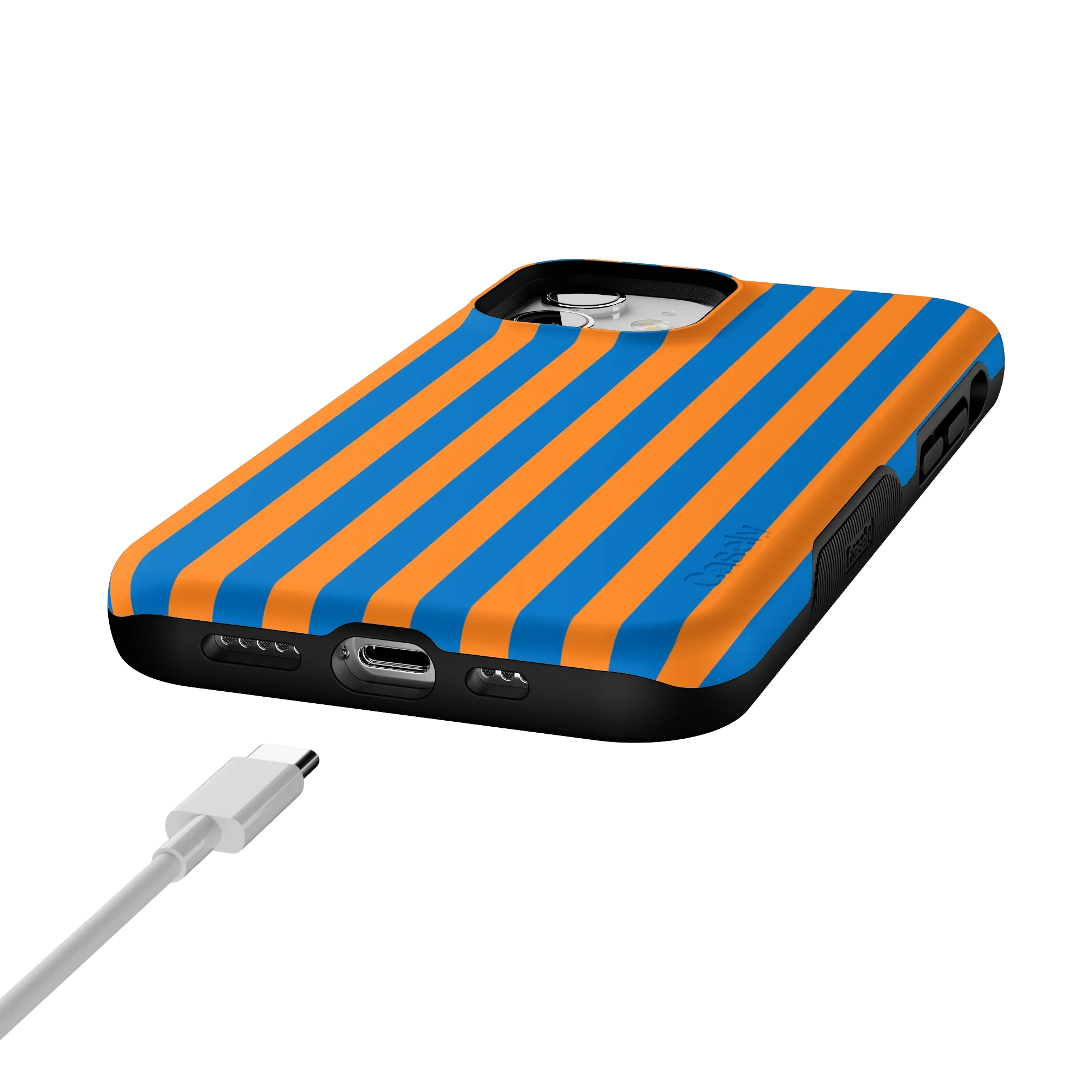 Go New York | Blue & Orange Stripes Case - Image 74