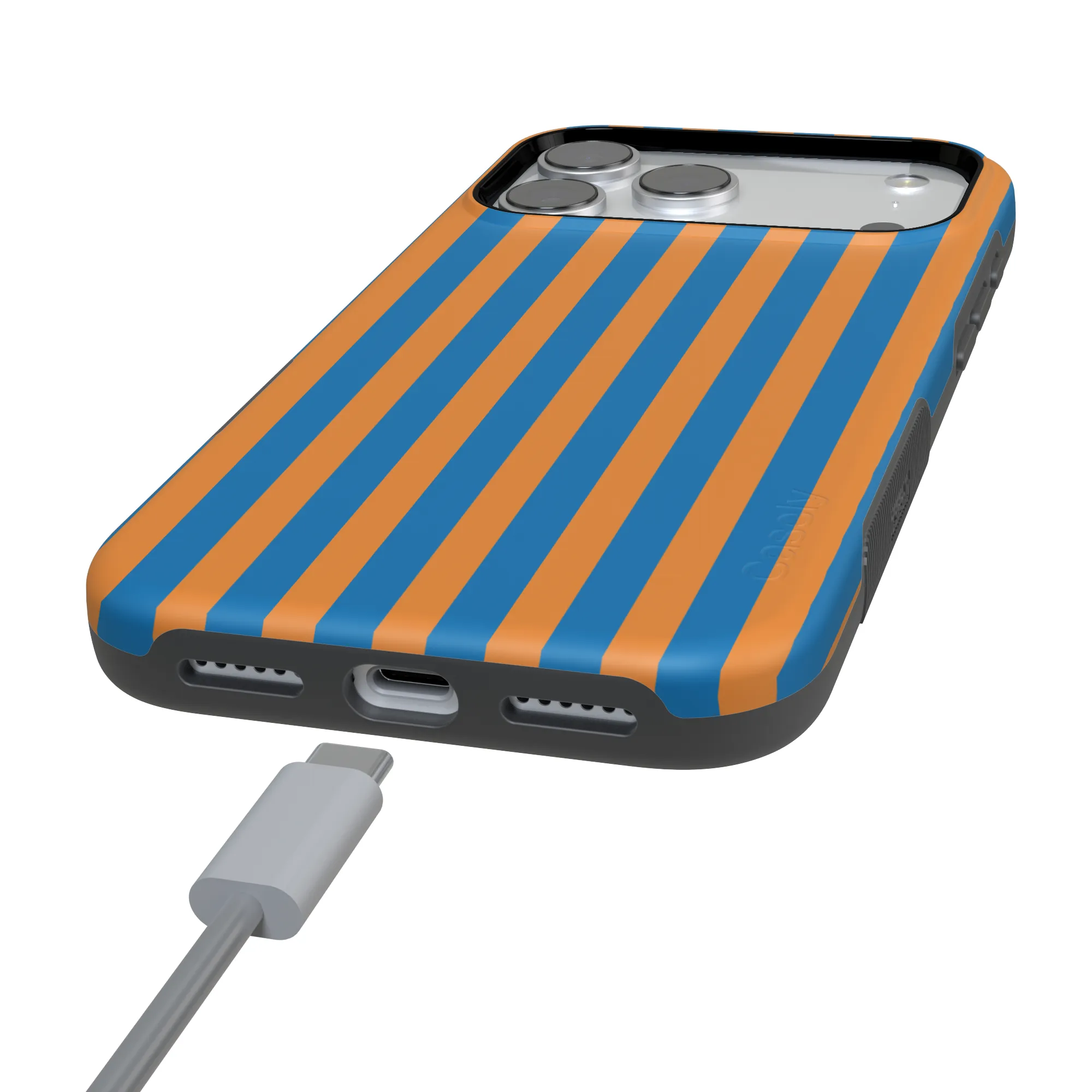Go New York | Blue & Orange Stripes Case - Image 8