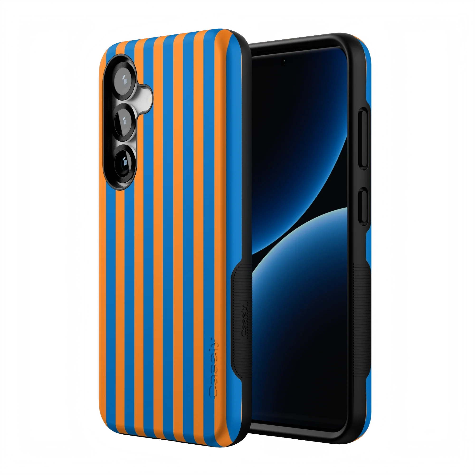 Go New York | Blue & Orange Stripes Case - Image 82
