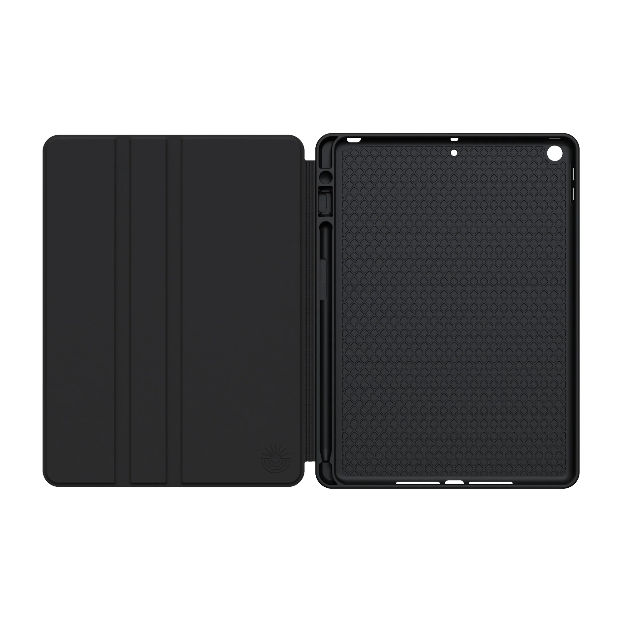 Go New York | Blue & Orange Stripes iPad Case - Image 38