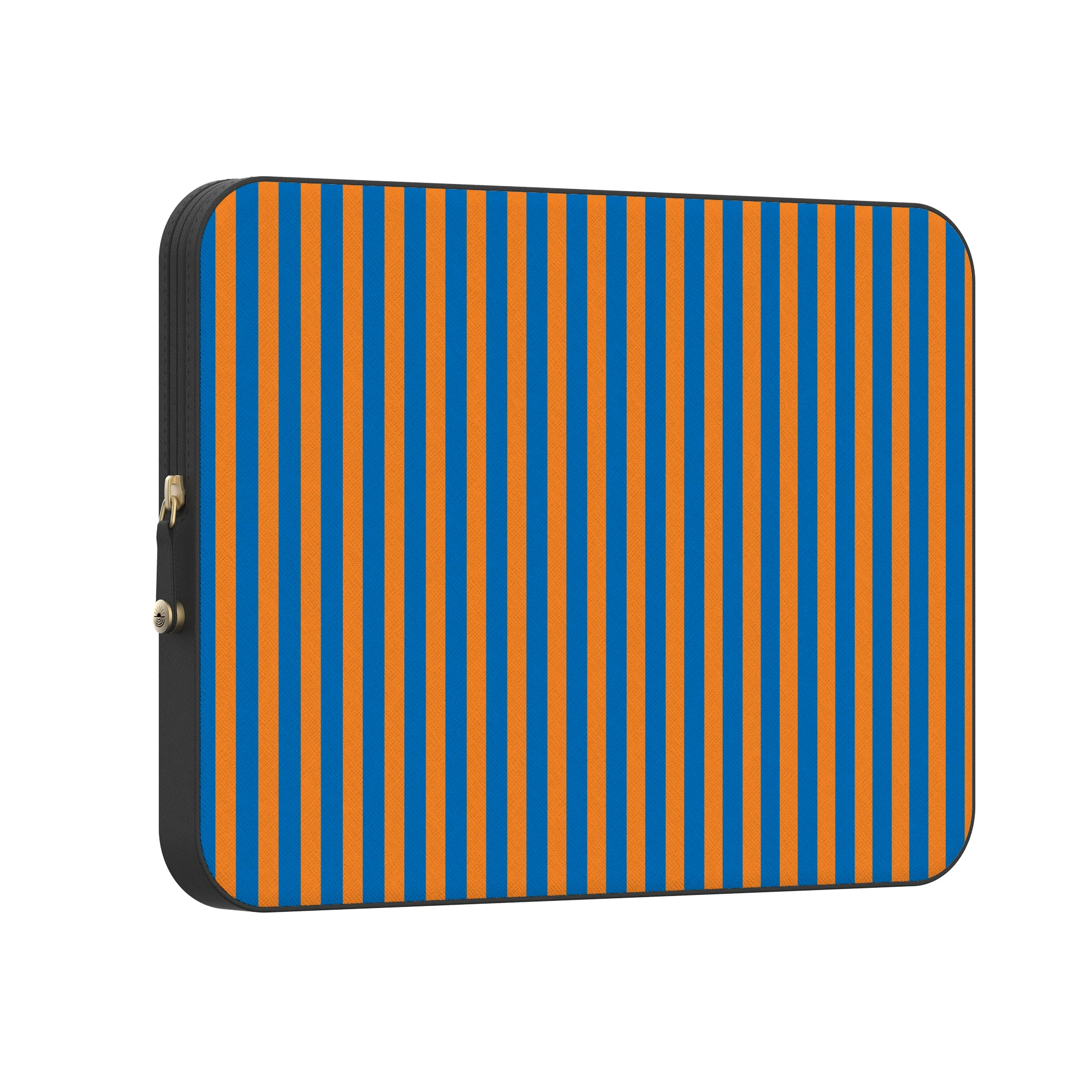 Go New York | Blue & Orange Stripes Laptop Case