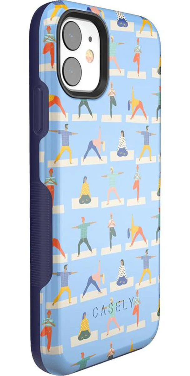 Go with the Flow | Light Blue Yoga Case - Image 37